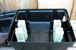Tomcat Outpost rat bait station, set of 6, lockable tamper-resistant, vertical or horizontal mount, black, 8.5" x 7" x 5" - Image 3
