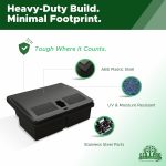 Mouse Bait Station | 4-Pack Indoor & Outdoor Mouse Bait Stations | Bait (Not Included) is Secured by Lock & Key | Pet & Child-Safe Alternative to Mouse Traps | for Mice Only - Small Size - Image 5