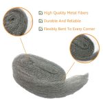 Alabrocon Steel Wool Mice Control, 2 Pack 3" x10 Ft - Image 2