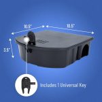 B&G Standard Rodent Station, 6 Pack with Universal Key, Tamper-Resistant - Image 4
