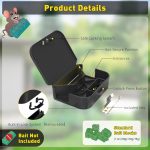 Mouse Stations with Keys 12 Pack, Keyless Design and Key Required Mouse Stations, Mice Stations, Keeps Children and Pets Safe Indoor & Outdoor, Black - Image 4