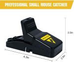 6 Pack Mouse Traps Indoor for Home,Mice Traps for House,Reusable Mouse Trap That Work,Small Mice Catchers for Home Indoor, Quick Set Mousetraps Effective - Image 3