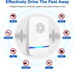 2026 Upgrade Ultrasonic Pest Repeller, Indoor Mouse Repeller, 6 Pack - Image 2