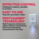 Victor PestChaser Rodent Repellent with Nightlight, 6-Pack - Image 3