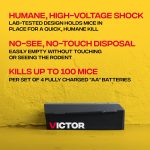 Victor Electronic Mouse Trap, 3-Pack, Indoor Electric Mouse Traps for Home - Image 3