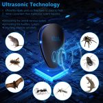 2026 Upgraded Ultrasonic Repellent, 6 Pack Indoor Ultrasonic and Repellent for Roach, Rodent, Mouse, Bugs, Ant, Mosquito, Mice, Spider, Electronic Plug in Pest Control - Image 3