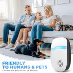 (2026 Upgraded) Ultrasonic Pest Indoor Repeller - Stronger Driving Force, Repellent for Mouse, Rats, Roaches, Bugs, Ants, Spiders, Plug-in Control Device, Silent Home (6 Pack) - Image 5
