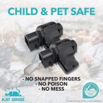 Kat Sense Covered Rat Trap & Chipmunk Trap, Prevents Accidental Triggering with Tunnel Design, Quick Action Pest Control Device, Indoor Outdoor Mouse Trap, Reusable Snap Style Rodent Control - Image 3