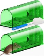 Motel Mouse Humane No Kill Mouse Traps Live Catch & Release - 2 Pack