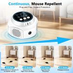 Ultrasonic Pest Repellent Indoor, Pest Control Mouse Repellent 3-Model - Image 2