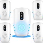 2026 Cvtayn Upgraded Ultrasonic Pest Repellent Indoor Repeller, Mouse Traps, Repellent Roach, Mouse, Bugs, Mosquito, Mice, Spider, Ant, Rodent Repellent Ultrasonic Plug in, 3 Mode Switching，5 Pack