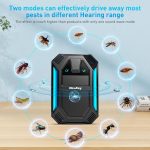 2026 New Upgraded Model Ultrasonic Pest & Insect Repeller, Ultrasonic Repellent for Roach, Rodent, Mouse, Bugs, Mosquito, Mice, Spider, Ant,Electronic Plug in Pest Control,2 Mode Switching,6 Packs - Image 2