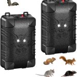 2026 Ultrasonic Pest Rodent Squirrels Repellent for Car Engines, 2 Pack