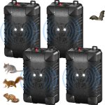 2026 Ultrasonic Pest Rodent Squirrels Repellent for Car Engines, 4 Pack
