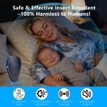 2026 Upgraded Ultrasonic Repellent, 6 Pack Indoor Ultrasonic and Repellent for Roach, Rodent, Mouse, Bugs, Ant, Mosquito, Mice, Spider, Electronic Plug in Pest Control - Image 2