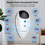 2026 Upgraded Ultrasonic Repeller Pest & Insect Indoor Repeller, 4 Pack - Image 2