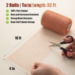 3rd Gen Copper Mesh Rodent Control, 100% Pure Copper Wool for Mice & Slugs - Image 2