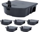 B&G Standard Rodent Station, 6 Pack with Universal Key, Tamper-Resistant
