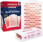 Catchmaster Extra Sticky Glue Traps 60pk, XL Glue Boards for Mice & Insects