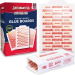 Catchmaster Extra Sticky Glue Traps 60pk, XL Glue Boards for Mice & Insects