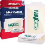 Catchmaster Max-Catch Glue Traps 72pk, Sticky Mouse Traps Indoor for Home