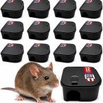 Exterminators Choice Mice Bait Station Boxes (12 Pack, with 1 Key)