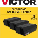 Victor Electronic Mouse Trap, 3-Pack, Indoor Electric Mouse Traps for Home
