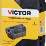 Victor Refillable Rodent Bait Station - XL Rodenticide Bait Station - Also Holds Rat Traps - Indoor and Outdoor Use - M901RB - Poison and Kill Rats