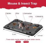 Glue Mouse Traps Indoor for Home -12 Pack Sticky MouseTraps Indoor for Safe Home Pest Control. Pre-Scented, Non-Toxic Glue Boards for Mice, Mouse & & Insects. Easy to Use - Image 3