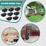 Qualirey 12 Packs Rat Bait Stations Rodent Traps Outdoor Indoor, Black - Image 3
