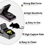 Feeke Mouse Traps, Mice Traps for House, Small Mice Trap Indoor Quick Effective Sanitary Safe Mousetrap Catcher for Family and Pet - 6 Pack, (M01-6Pack) - Image 3