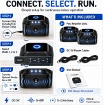 2 Pack Rodent Repellent Ultrasonic Mouse Repellent Indoor Rat Repellent - Image 5