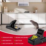 USKICH 24 Pack Mouse Traps Indoor for Home, Mouse Trap for House Indoor Kill, Reusable Mice Traps, Small Rat Traps for Home, Quick-Set Effective Mousetraps for Family - Image 4