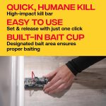 Victor Power-Kill Mouse Traps, 6-Pack Humane Snap Traps - Image 3