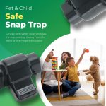 Rat Traps Indoor and Outdoor - Dual-Entry Large Rat Trap Outdoor and Indoor for Home, Garden and Restaurant with 99.9% Trap Rate | Easy to Use Rodent Traps with Safe Hands Free Design - UCatch - Image 3