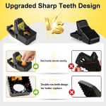 6-Pack Mouse Traps, Small Mouse Trap Indoor for Home, High Sensitive Mice Traps, Easy & Quick-Set Mousetrap, Reusable Rat Trap for Outdoor/Garage/Kitchen/Garden - Image 3