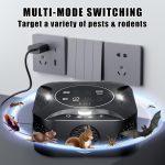 Indoor Ultrasonic Pest Repeller Plug-in,with a Display Screen & LED Strobe Light,Effectively Repels Mice,Squirrels,roaches & Other Rodents Up to 3900 Sq.Ft.Suitable for attics,garages,etc. - Image 4