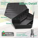 Anblak 6 Pack Rat Station Box with Keys, Rodent Station Keeps Rats Away, Keeps Children and Pets Safe, Key Unlocking, Reusable & Long-Lasting, Indoor & Outdoor - Image 4