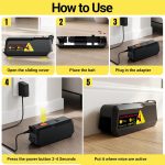 Electric Mouse Trap 2 Pack, Electric Mice Control for Indoor Home, Small Mice Catchers for House, Safe No Touch Traps, Quick-Set Mousetraps Effective - Image 4