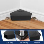 12 Pack Mouse Bait Station with Keys - Outdoor Refillable Mouse Bait Station Reusable Mice Small Rats Poisoning Station Box for Indoor Outdoor Kitchen Garage, Safe for Kids and Pets - Image 3