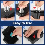 12 Pack Mouse Bait Station with Keys - Outdoor Refillable Mouse Bait Station Reusable Mice Small Rats Poisoning Station Box for Indoor Outdoor Kitchen Garage, Safe for Kids and Pets - Image 5