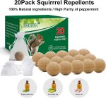 20 Balls Rodent Repellent,Squirrel Repellent,Mouse Repellent Indoor Outdoor - Image 2