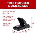 Tomcat Rat Snap Trap, 1 Rat Size Trap - Image 3