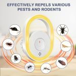 2026 Upgraded Ultrasonic Pest Repeller, 4-Modes Mouse Repellent, 6 Packs - Image 2