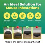 LockBait Pro Mouse Bait Stations | 12 Pack Mouse Bait Box for Outdoor Use | Mice Bait Stations with Keys for Indoor and Outdoor Use | UCatch - Image 5