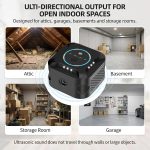Ultrasonic Rodent Repeller Indoor, 4 Modes with LED Strobe, Plug-in - Image 4