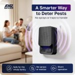 AMZ Brand Professional Ultrasonic Pest Repeller Plug In | Powerful Ant, Rat & Mouse Repellent | 3 Modes Deterrent | Complements Traps, Poisons, Sprays | 2 Pack - Image 4