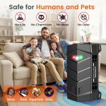 Rodent Repellent for Car Engines, Battery Powered Ultrasonic Mouse Squirrel Repellent, Under Hood Rat Repellent for Car, Garage, Basement, Warehouse - Image 4