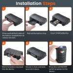 Rodent Repellent for Car Engines, Battery Powered Ultrasonic Mouse Squirrel Repellent, Under Hood Rat Repellent for Car, Garage, Basement, Warehouse - Image 5