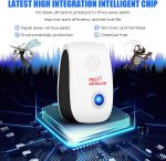 Ultrasonic Pest Control Repeller,Pest Repellent Ultrasonic Plug in 8 Pack - Image 2